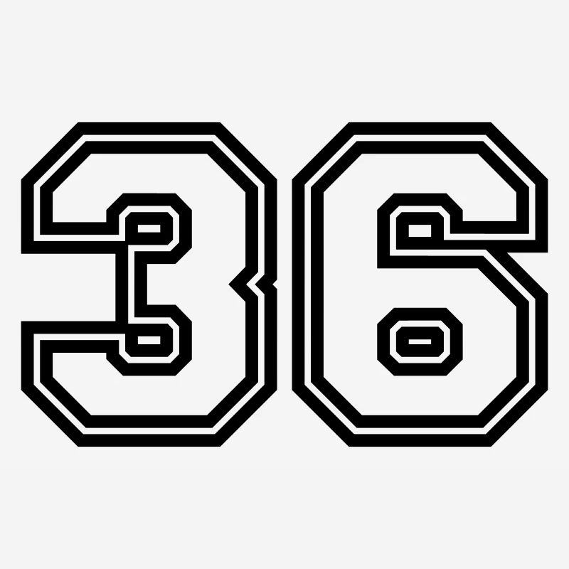 Symbole numérique 36