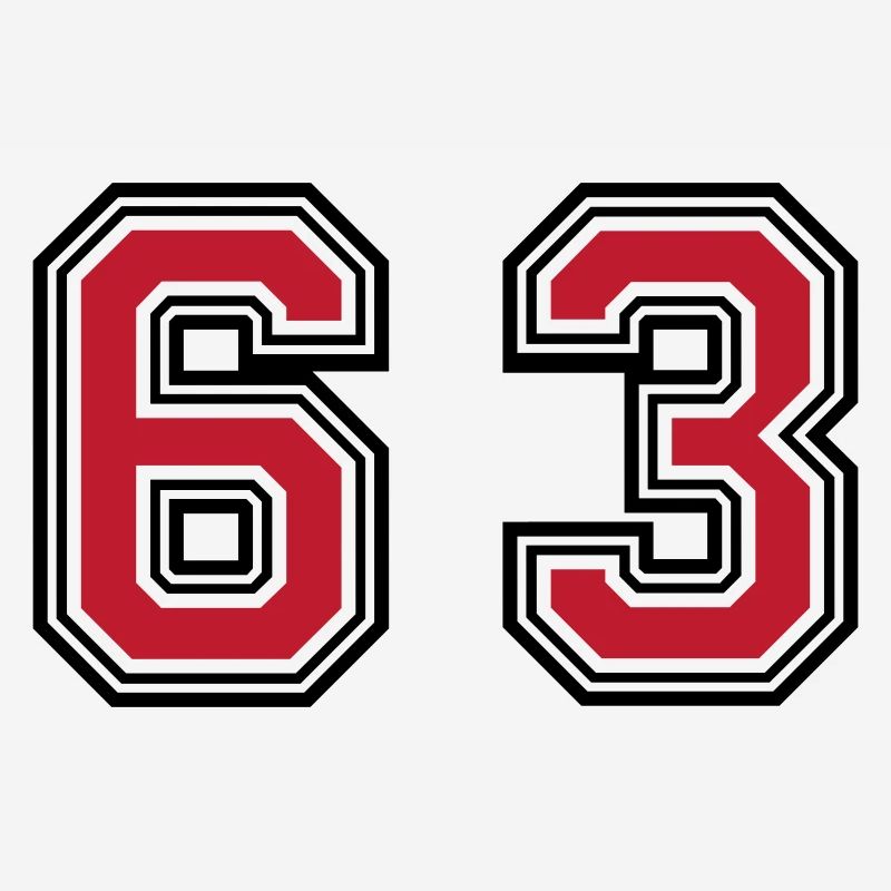 63 Number Symbol