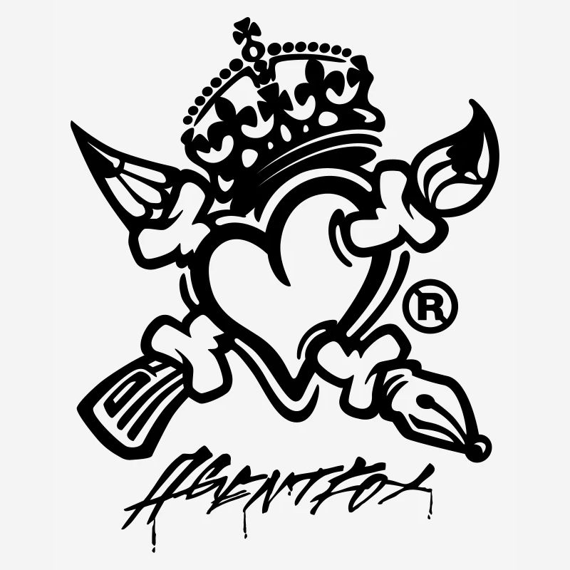Agent Fox Crown Heart Cool Designs