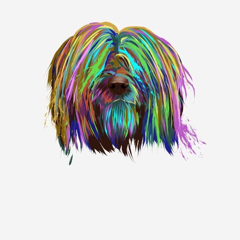 Chien De Couleur Briard