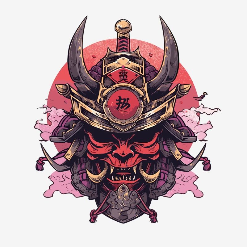 Uralter Samurai-Krieger