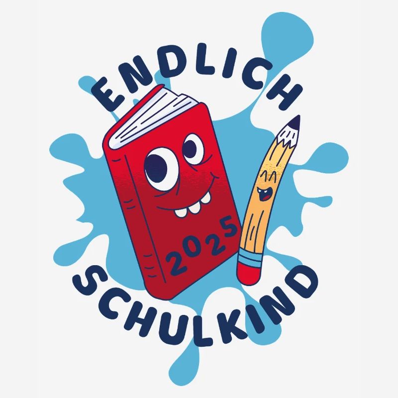 Endlich Schulkind 2025 - Geschenk zur Einschulung