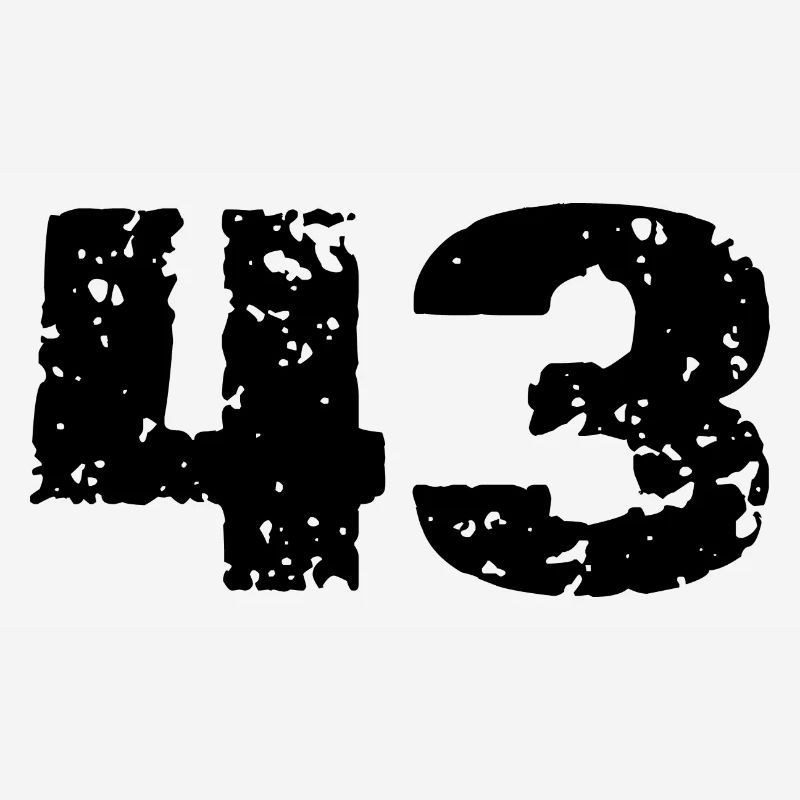 43 Maillot numéro