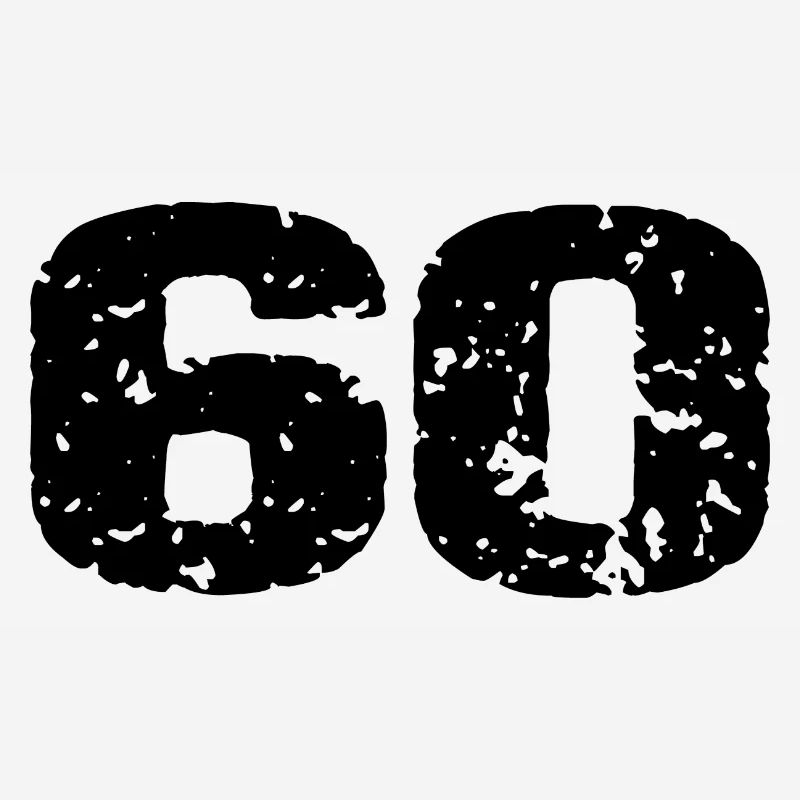 Maillot 60 numéros