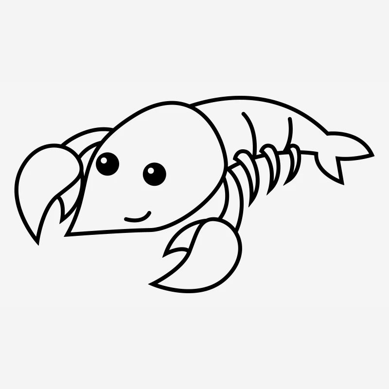 Lobster Comic Animal