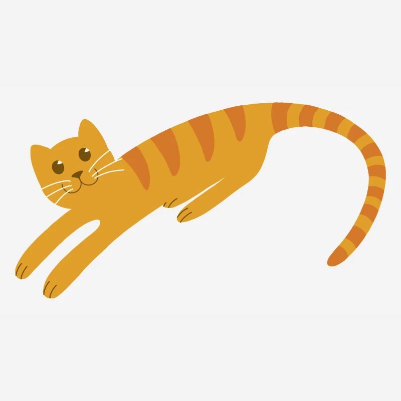 Chat abstrait N°1