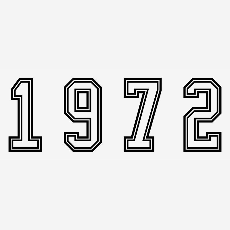 Numéro de l’année 1972