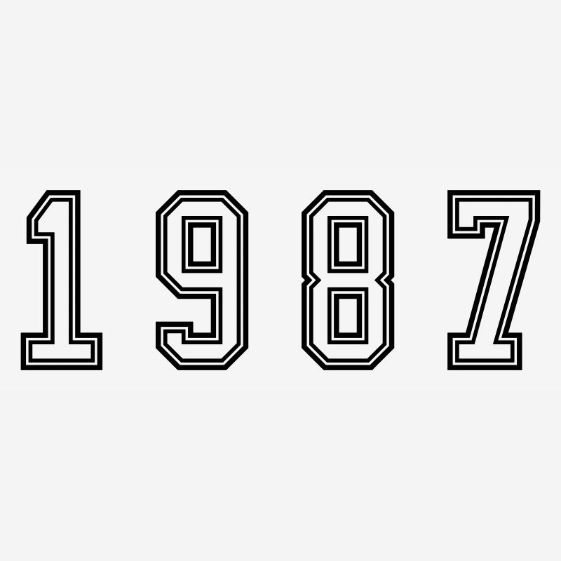 Numéro de l’année 1987
