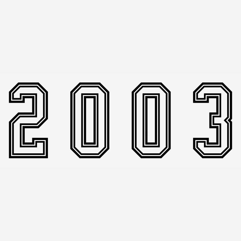 2003 Year Number