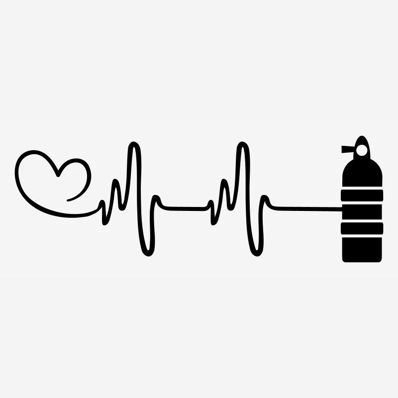 Oxygen Diving Pulse Heart