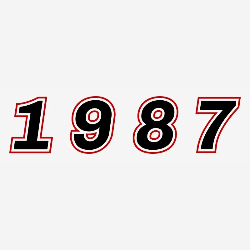 1987 Year Number
