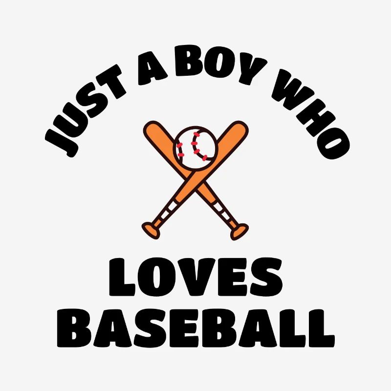Juste un garçon qui aime le baseball