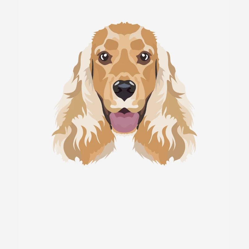 Cocker anglais souriant Spaniel