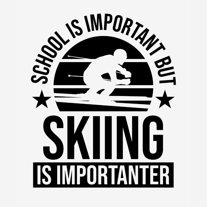 école important ski plus important