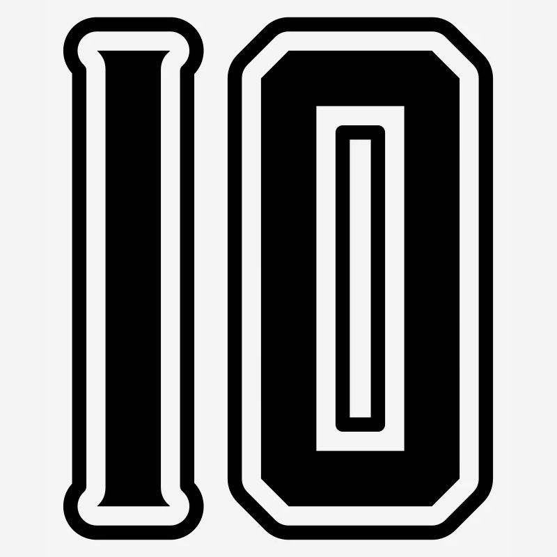 Symbole de 10 chiffres