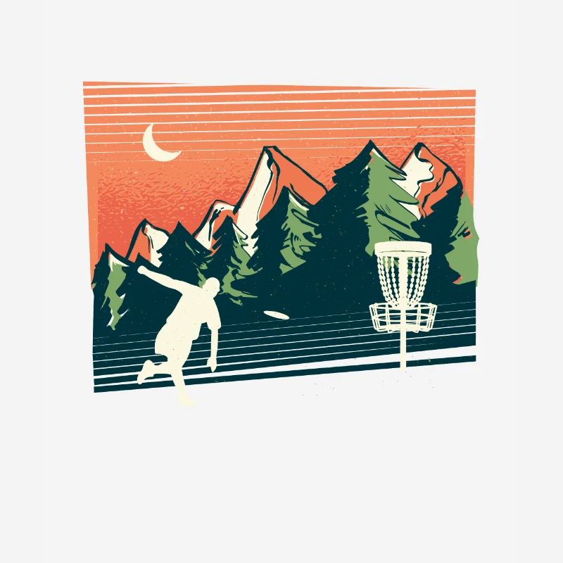 Trend Sport Disc Golf, Nature, Geometry Design