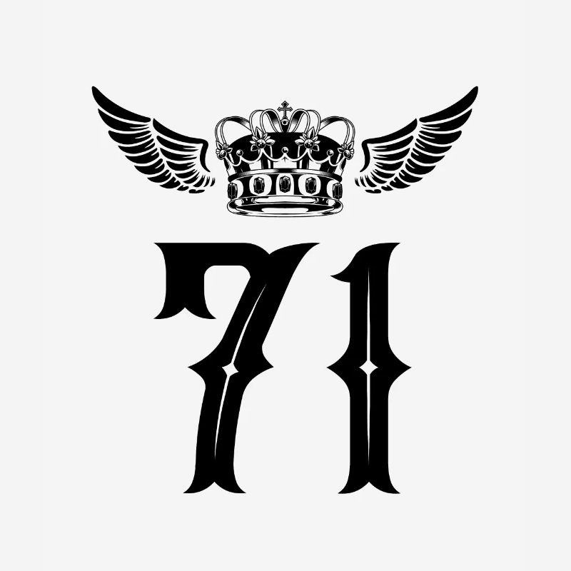 71 Number crown
