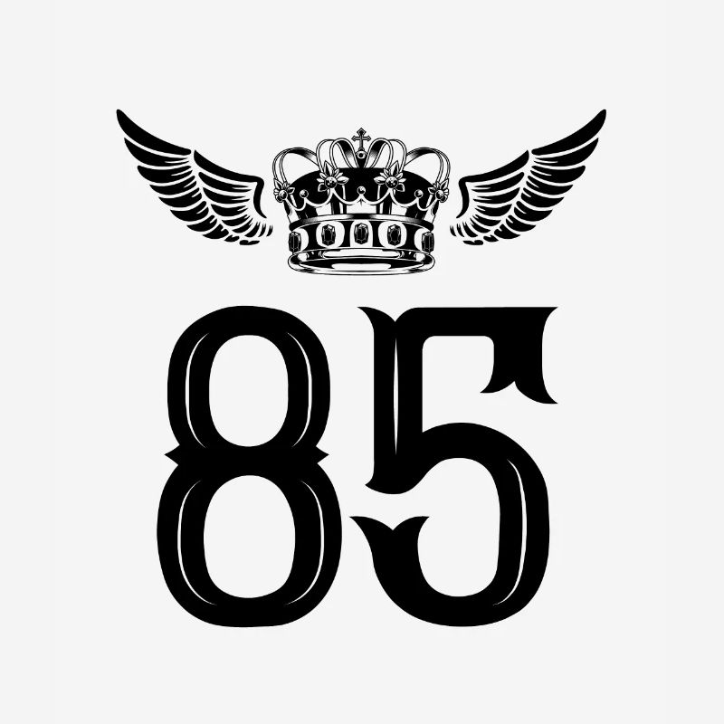 85 Number crown