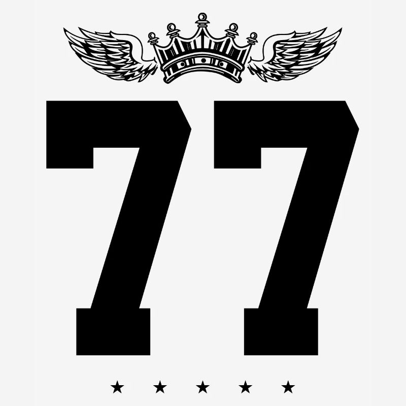 77 Couronne de numéros