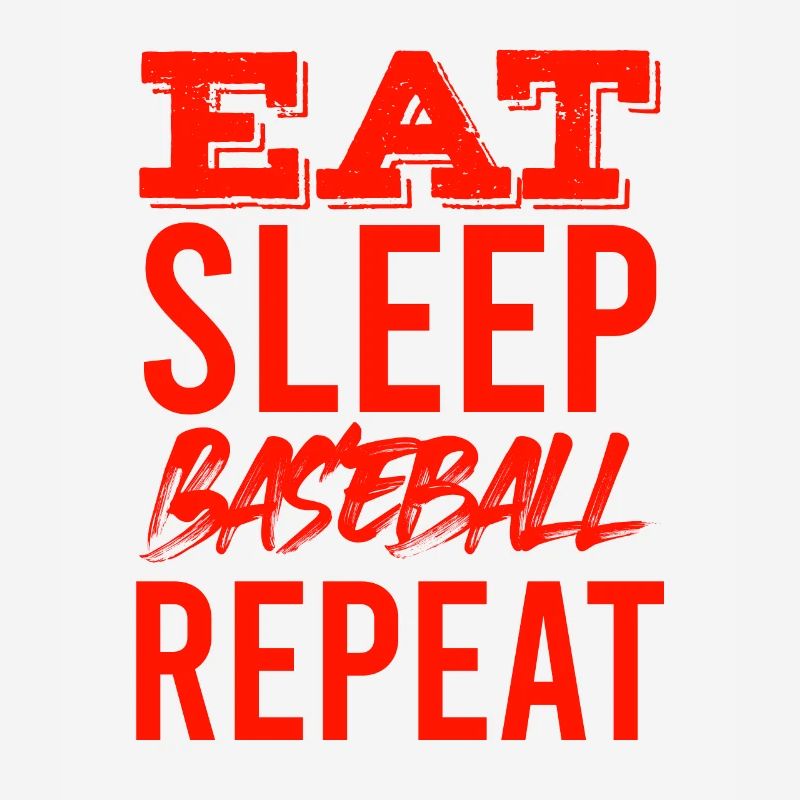 manger dormir baseball répéter