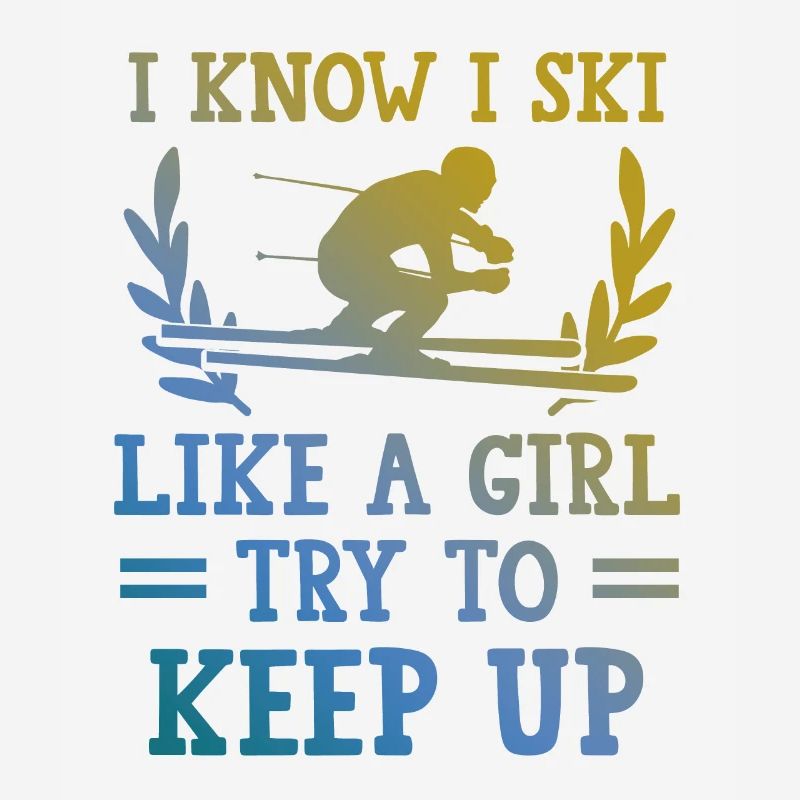 Ski wie ein Mädchen