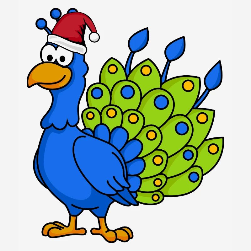 Peacock Comic Christmas