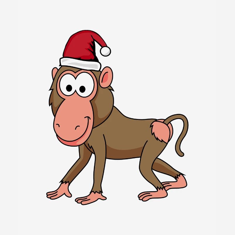 Singe singe Noël