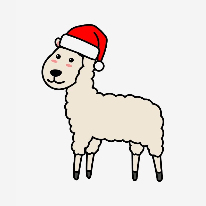 Alpaga Comic Noël Noël