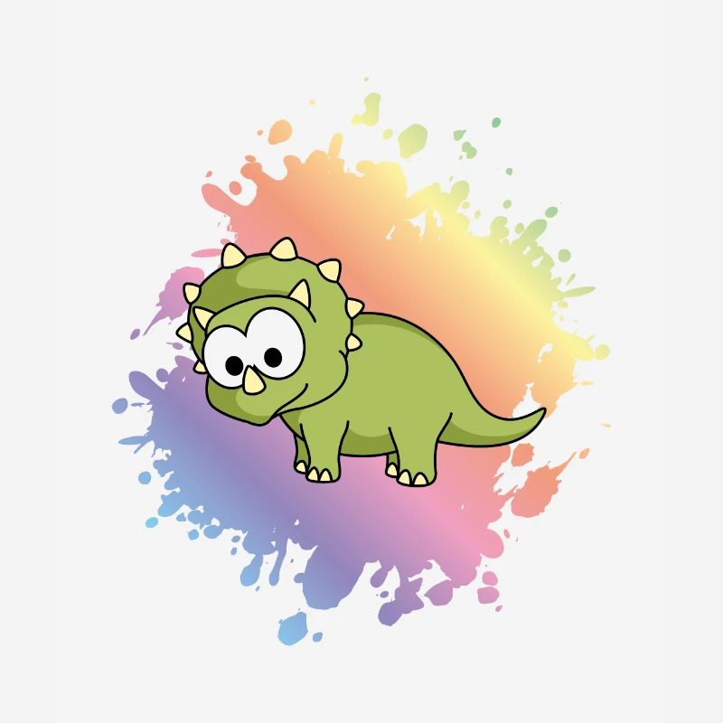 Dinosaur triceratops Comic