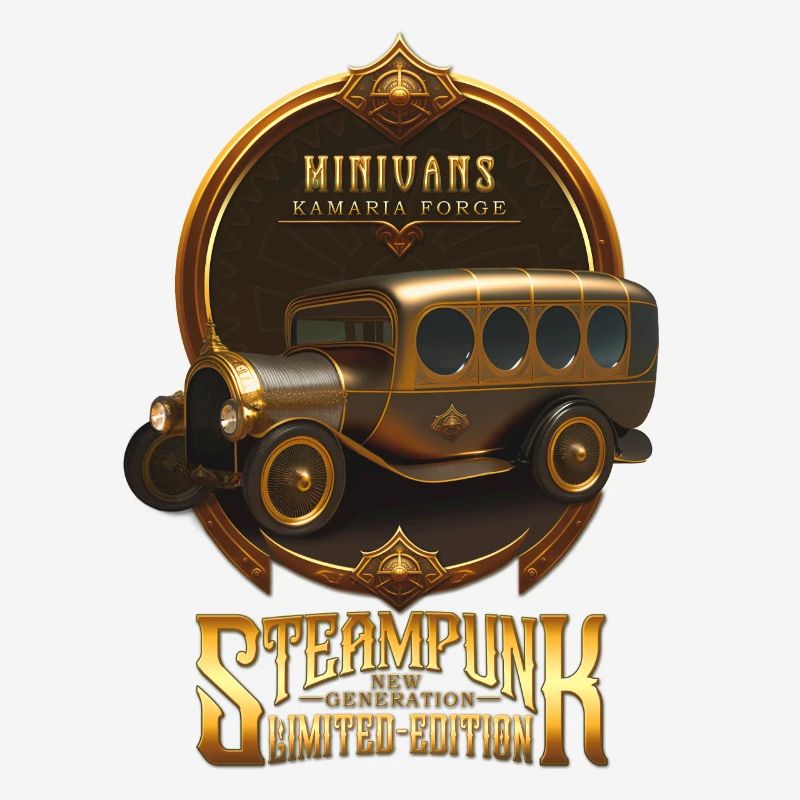 STEAMPUNK OLDTIMER OLDTIMER RETRO VAN