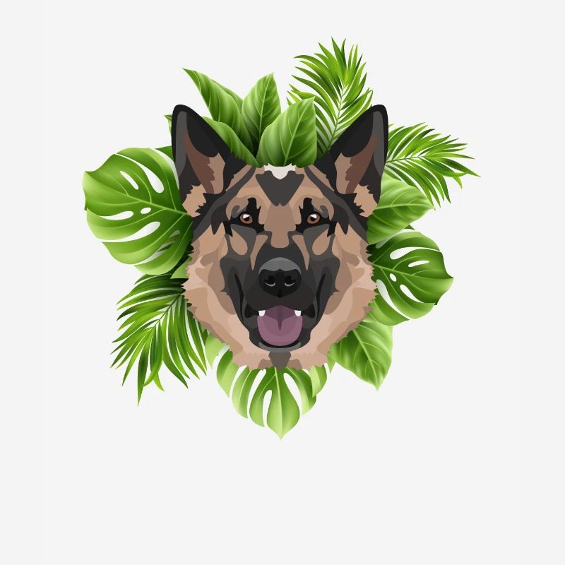 Tropical German Shepherd