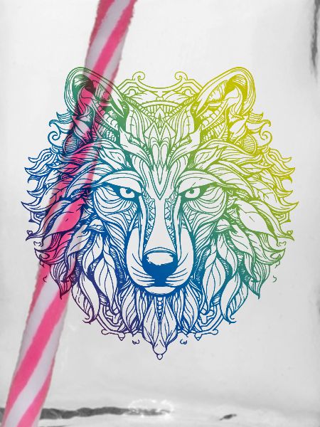 Wolf Mandala Boho