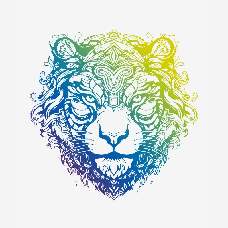 Tigre Mandala Boho