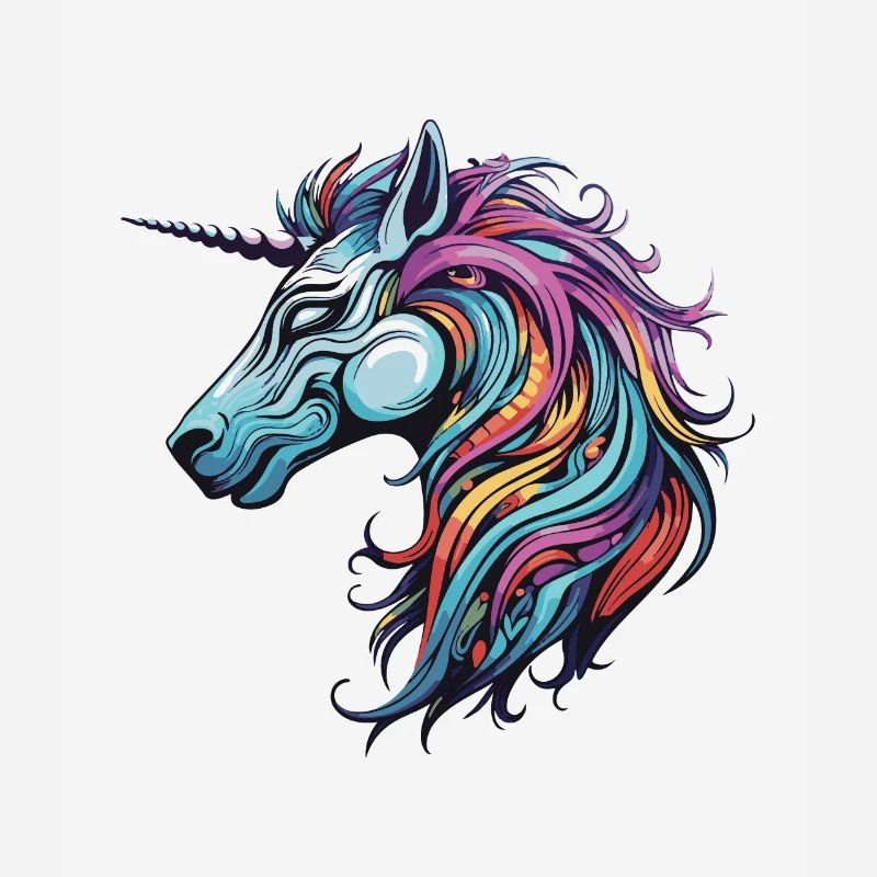Portrait de licorne