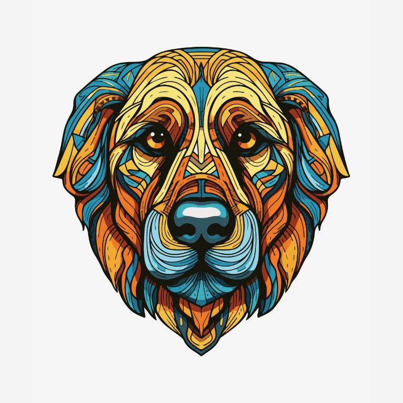 Portrait de chien Kangal