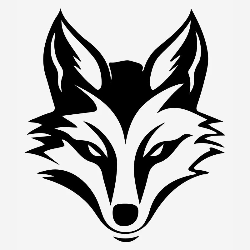 Fox Head Silhouette