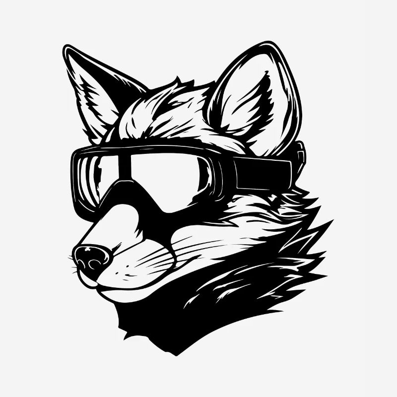 Fuchs Snowboard Masque de ski