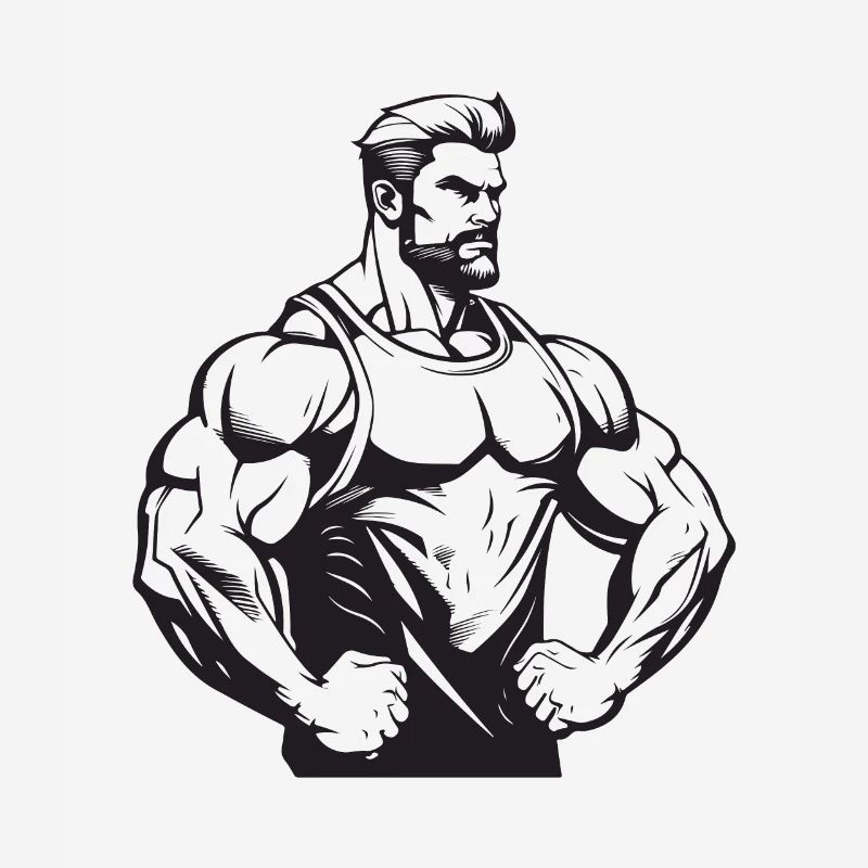 Man Muscles Bodybuilding
