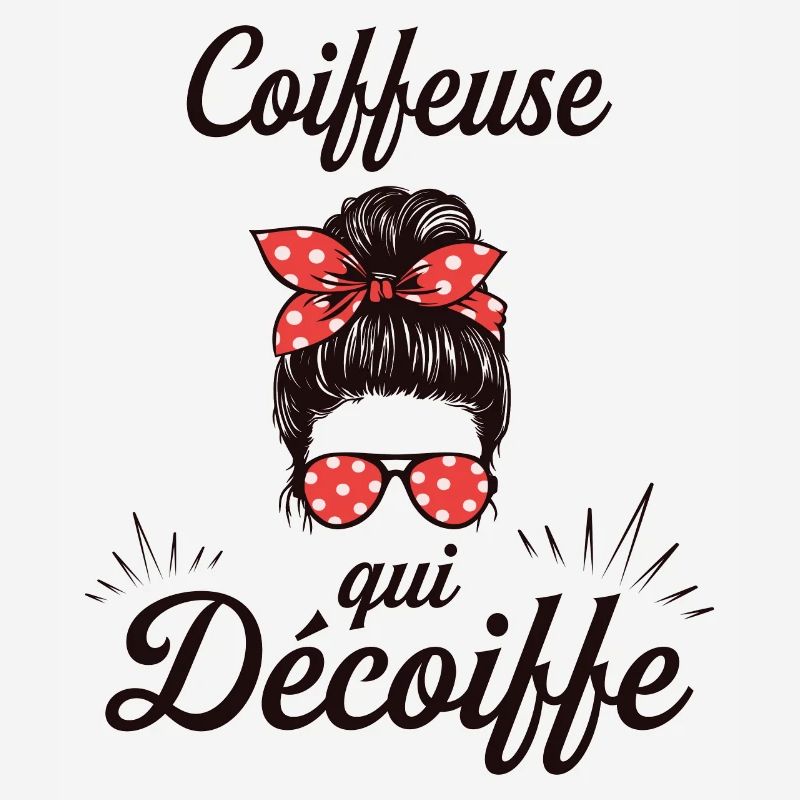 Chignon Métier Coiffeuse Géniale Super Coiffeuse