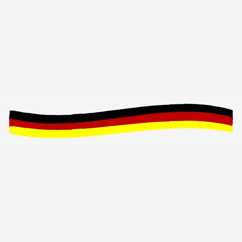 Germany Flag Line