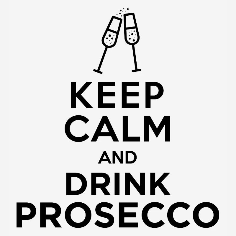 Keepcalm Prosecco Noir