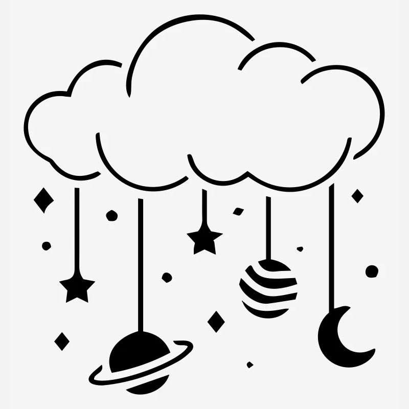 Clouds at night mobile