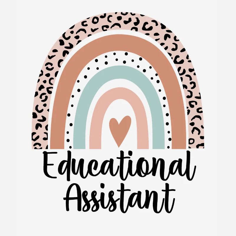 Educational Assistant Rainbow Leopard Teacher