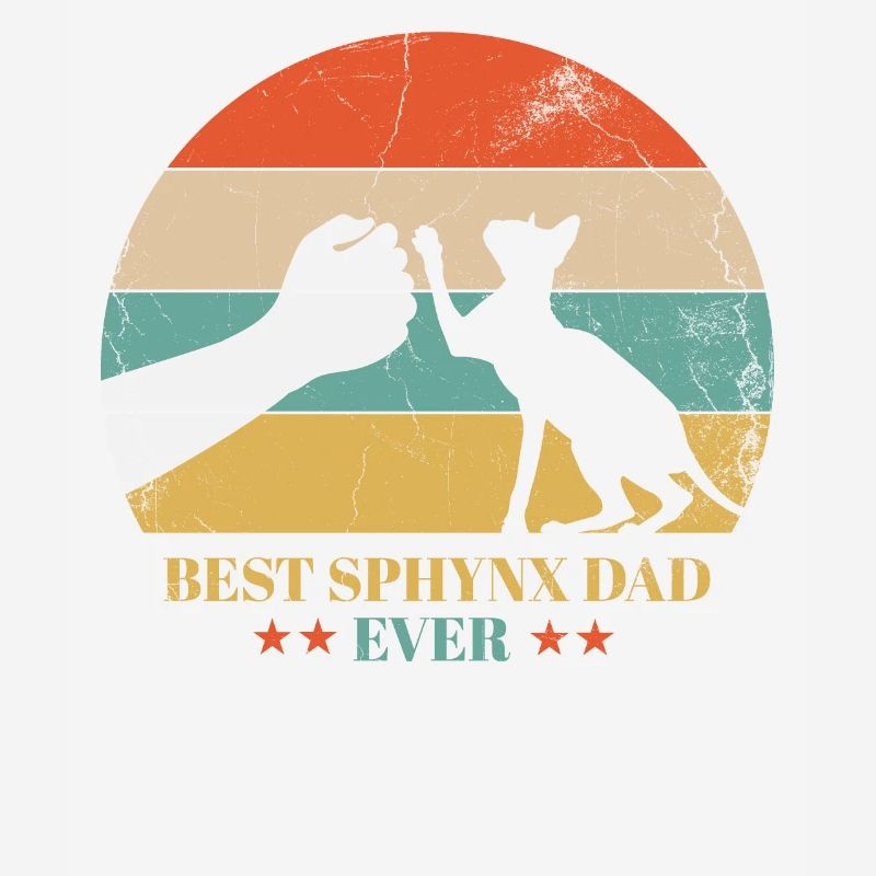 Best Sphynx Father Ever Design For