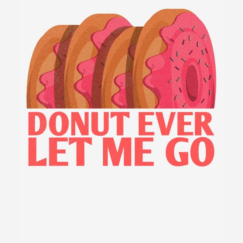 Donut ever let me go, conception de mariage pour