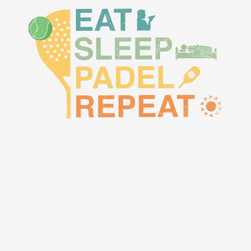 Manger du padel de sommeil Répéter