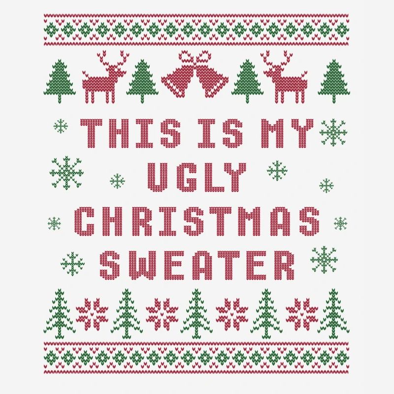 Das ist mein hässlicher Weihnachtspullover