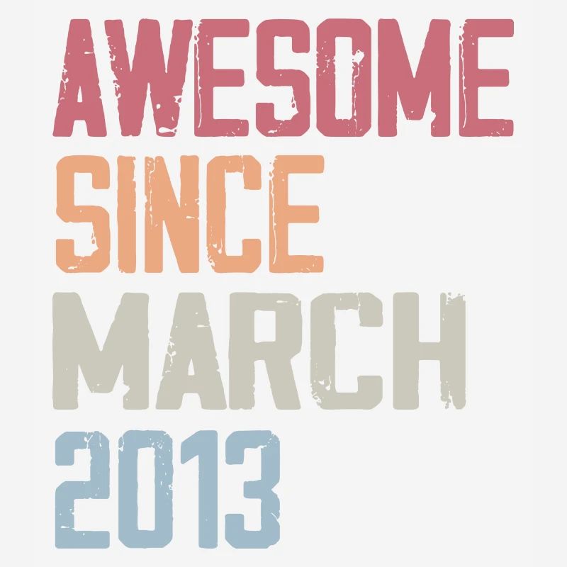 2013 Mars Naissance Anniversaire Mars 2013 Cadeau
