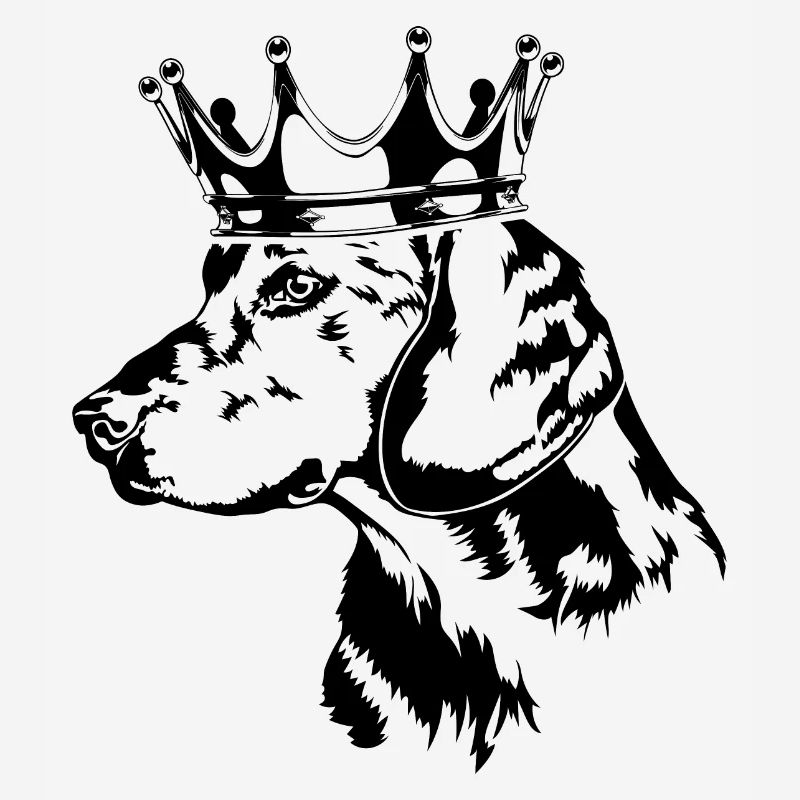 ALPENLÄNDISCHE DACHSBRACKE Krone Hunde Wilsigns