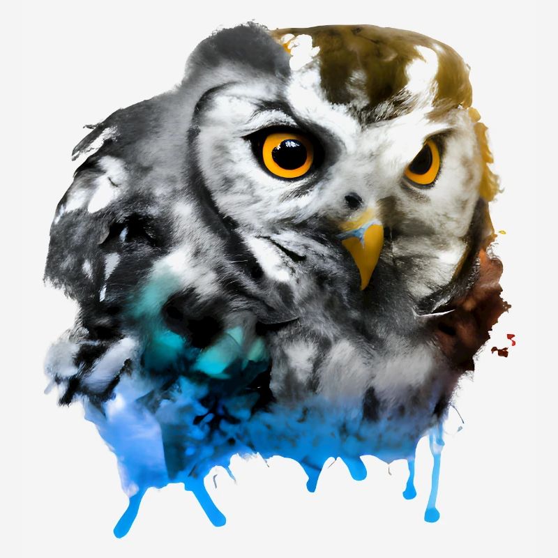 Bunte Eule
